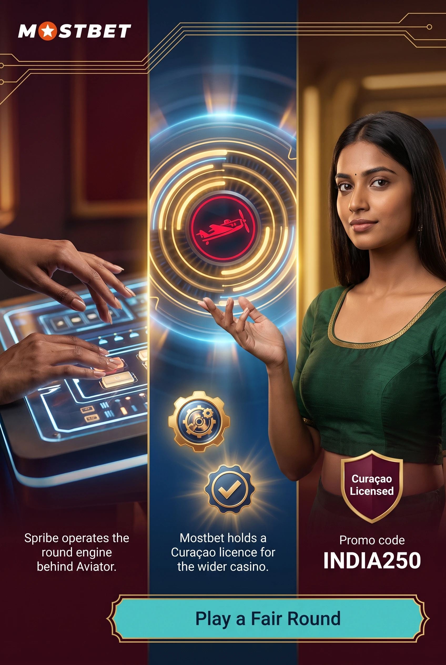 Mostbet Aviator multiplier curve mid-round