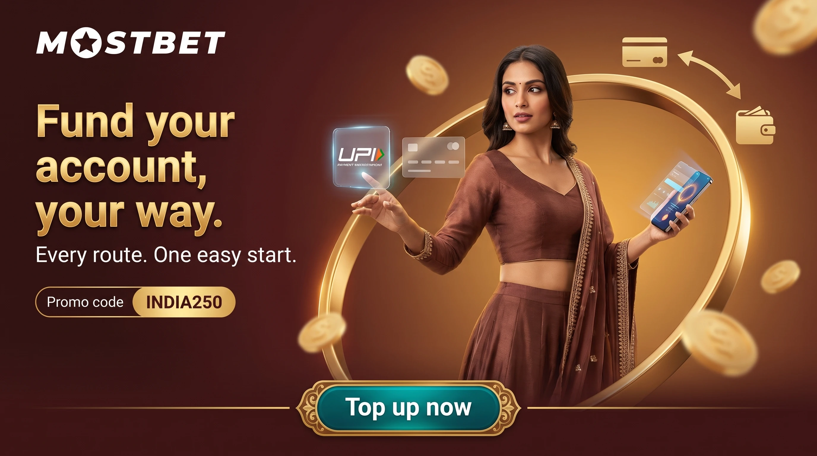 Mostbet minimum deposit and payment channels for India